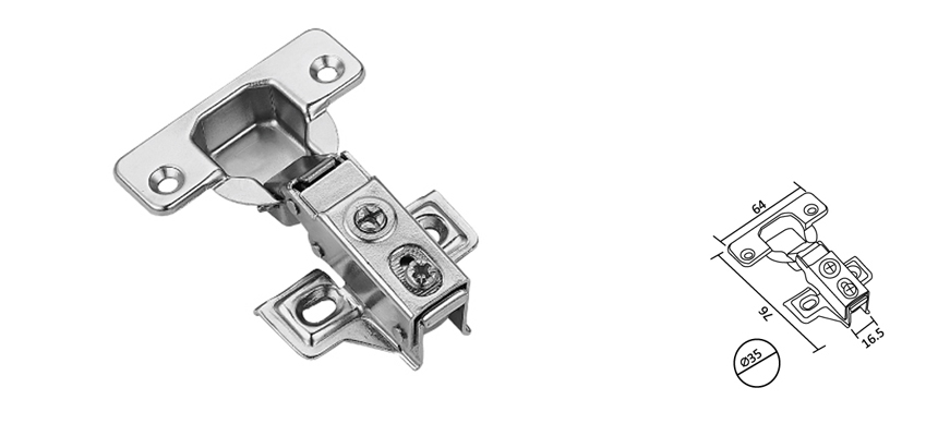 Short Arm Concealed Hinge,hydraulic soft closing